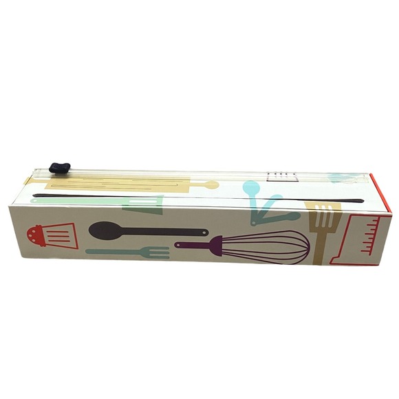 ChicWrap Plastic Wrap Dispenser Reusable Refillable Kitchen Decor - Picture 1 of 13